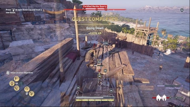 Your goal is to reduce Nation Power on Paros Island - AC Odyssey: Paradise Lost - Main Storyline - Assassins Creed Odyssey Guide